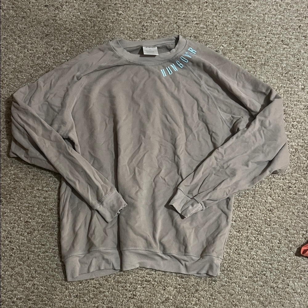 Women's Crewneck Top in Gray